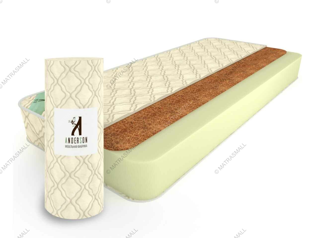 Матрас Anderson Foam Cocos 18 160x186 ортопедический