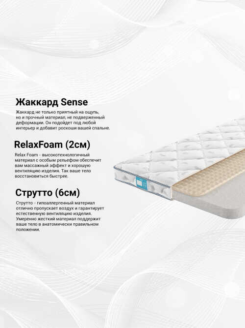 Матрас Promtex Plex Strutto Relax 8