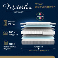 Матрас Materlux Equili Ultracomfort 160х200 серии Esclusivo