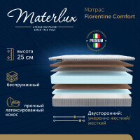 Матрас Materlux Florentine Comfort 160х190 серии Esclusivo