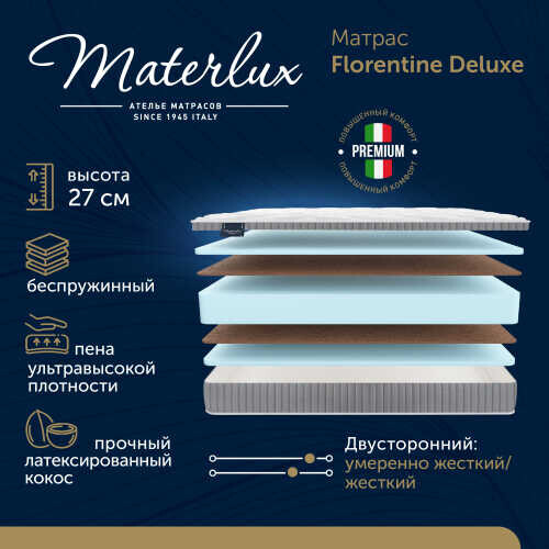 Матрас Materlux Florentine Deluxe серии Esclusivo