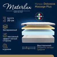 Матрас Materlux Dolcezza Massage Plus 200х200 серии Esclusivo