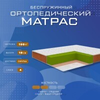 Матрас Vitaflex Comfort beige 17Sk 110х200 серии Vita-Sleep