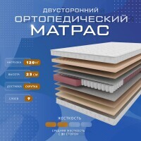 Матрас Vitaflex Ortoped 23Sk 110х190 серии Vita-Sleep