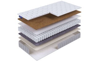 Матрас Beautyson Baby Roll Foam Cocos S600 Lux детский 60х120