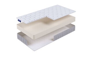 Матрас Beautyson Baby Roll Foam Hard 14 Lux подростковый 90х200